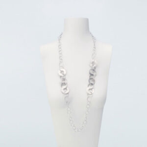 collana cerchi metallo