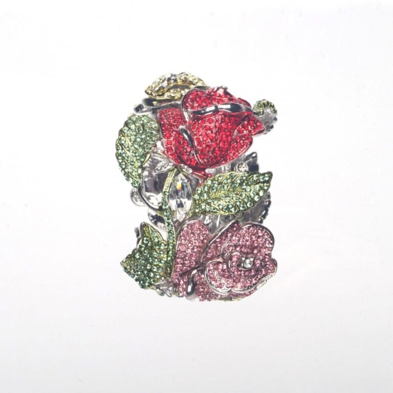 Bracciale rigido rose multicolor