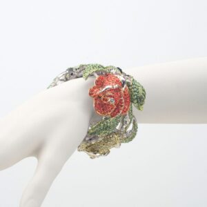 Bracciale rigido rose multicolor