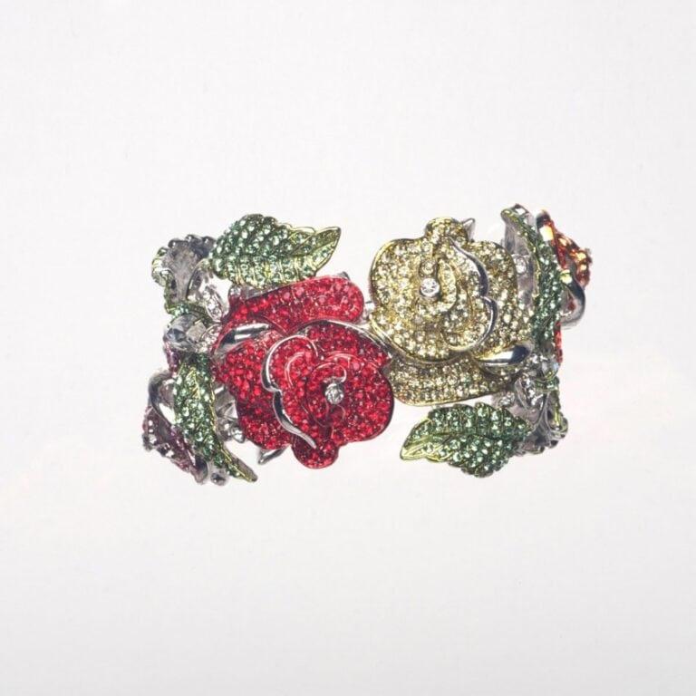 Bracciale rigido rose multicolor