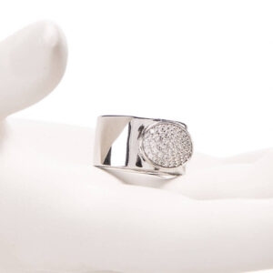 annello mignolo pave zirconi