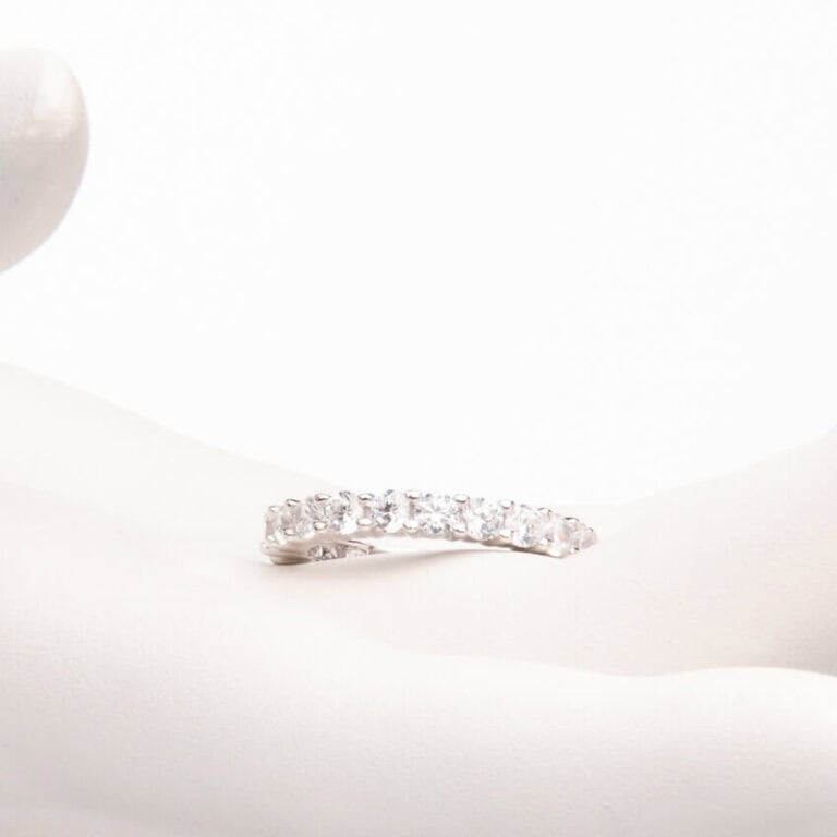 Anello fedina eternelle di zirconi 1