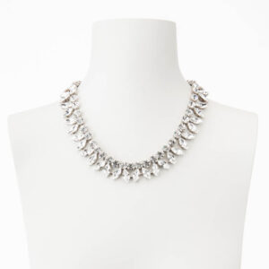 Collana girocollo navette di cristallo 2