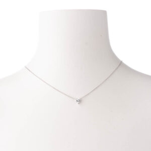 Collana girocollo argento ciondolo cuore 2