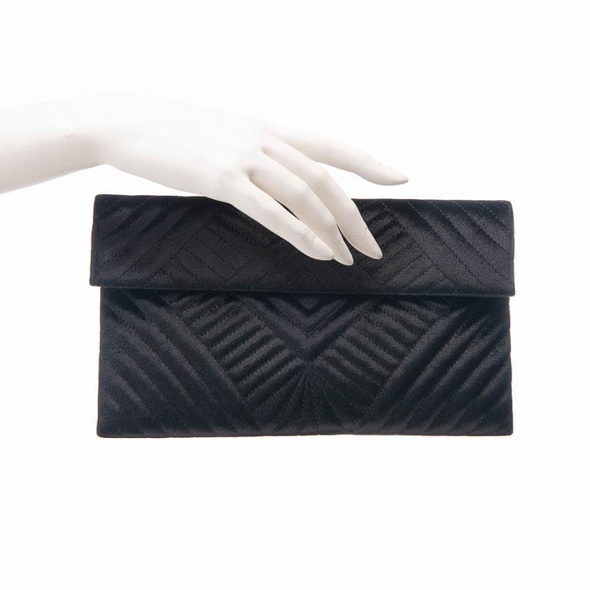 Pochette velluto nero clearance