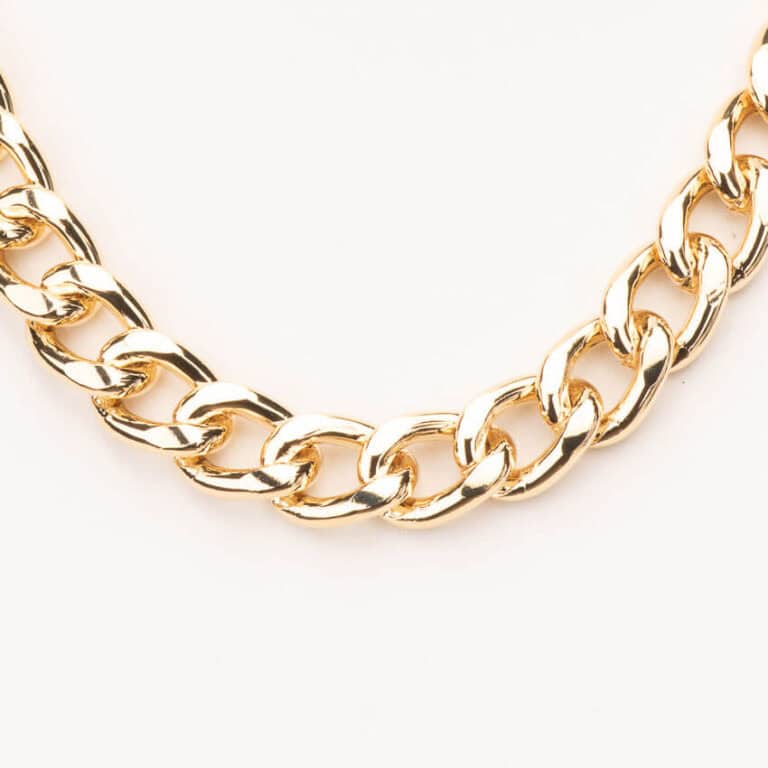 Collana girocollo groumette oro giallo 2